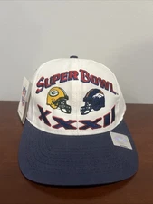 Vintage 1998 Super Bowl XXXII Snapback Nfl Hat Cap New Old Stock Rare With Tags 