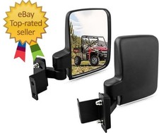 Side View Mirrors Compatible with 2013-2023 Polaris Ranger 500 570 900 - Fits Pr