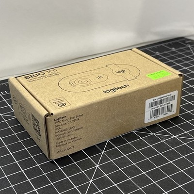 Logitech Brio 101 960-001589 1080p Webcam USB-A Built-in Mic Privacy Shutter NOS