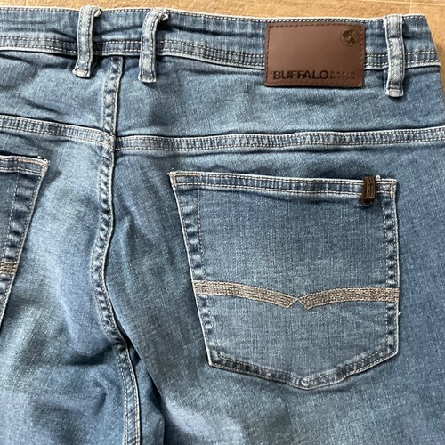 Buffalo Jack Straight Leg Jeans Men's Size 38 x 30" Slim Fit Denim - Picture 3 of 6
