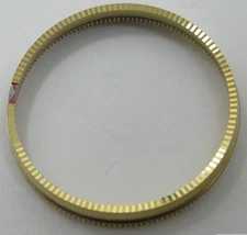 Seiko 4006 A Bell-Matic watch parts gilt inner rotating bezel or chapter