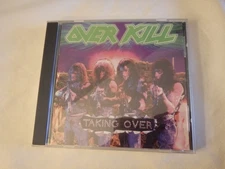 Overkill – Taking Over 81735-2 USA 1st Press CD Thrash Speed Metal RARE! 1987