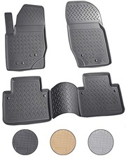 3D Gummi Fussmatten für VOLVO XC90 I | BJ 2002 - 2014 | passgenau mit Rand