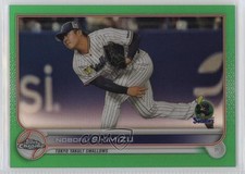 2022 Topps Chrome NPB Nippon Professional Baseball 55/99 Noboru Shimizu 04cw