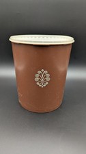 Tupperware Brown Servalier With Lid 1339-10 Lid 1205-3 Made In USA