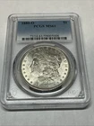 1880-O Morgan Silver Dollar $1 PCGS MS 61  Reverse Golden Tone