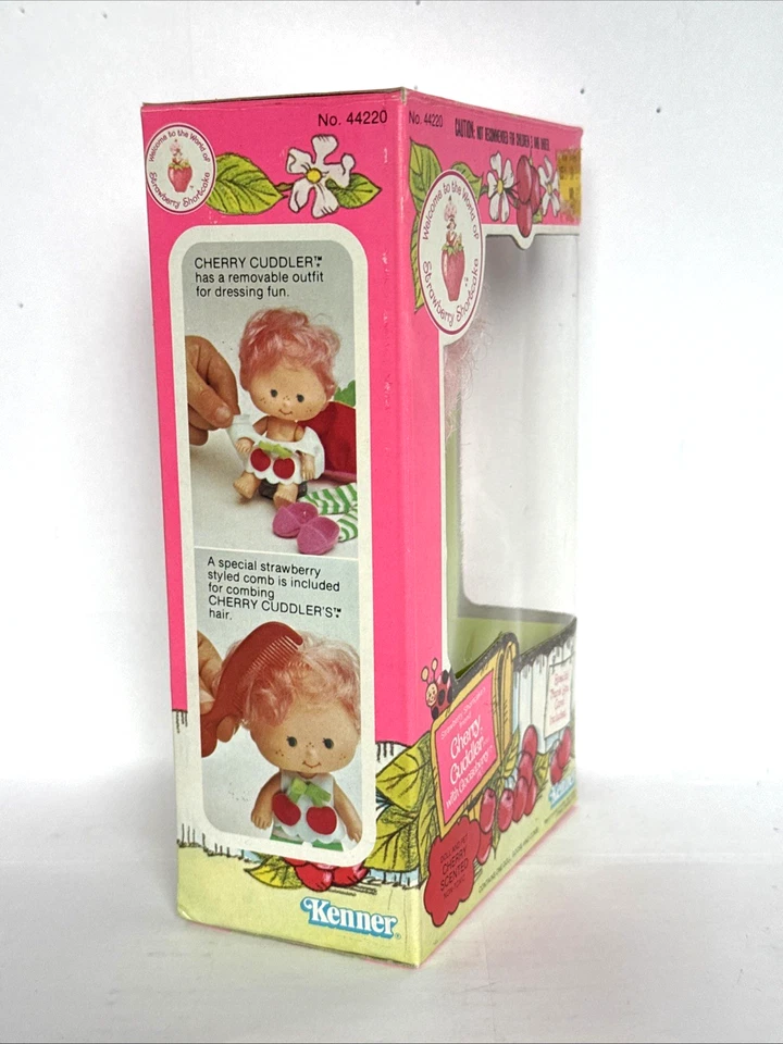🍰🍒Vintage Strawberry Shortcake Cherry Cuddler & Gooseberry-Nuevo en Orig. ¡Caja! Foto 3 de 4