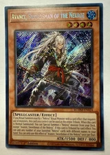 Yugioh! Avance, Swordsman of the Nekroz - BLMM-EN024 - Secret Rare - 1st Edition