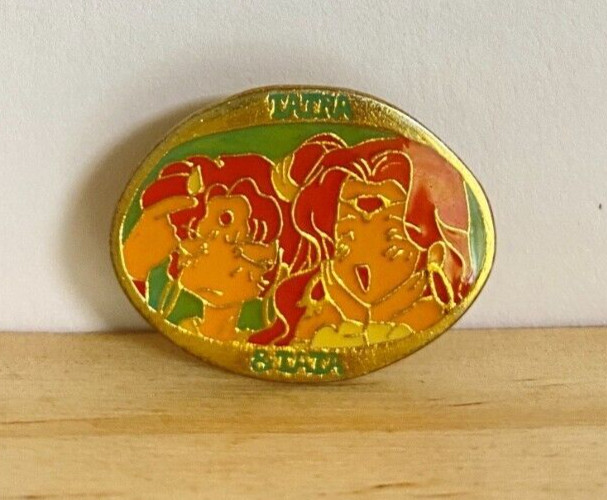 Tatra & Tarta Magic Knight Rayearth Pin Insignia Pins Raro Anime Lindo de Japón