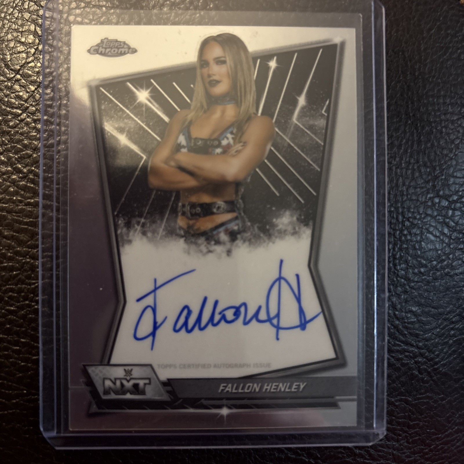 2026 Topps Chrome WWE - Nxt Autographs Fallon Henley #NXT-FAL (AU)