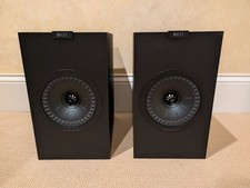 KEF Q350 Bookshelf Speakers - Satin Black (Pair) - Showroom Demo w/ Box