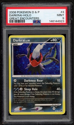 Darkrai graded PSA 9 for sale on eBay