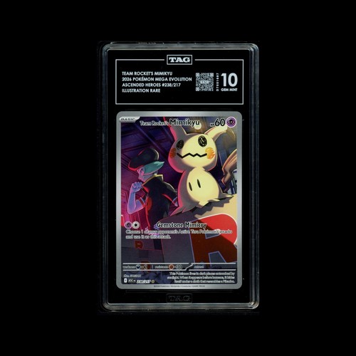 Team Rocket's Mimikyu graded TAG 10 for sale on eBay