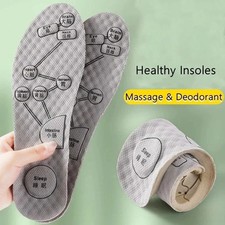 Breathable Deodorant Insoles for Shoes Comfortable Arch Support Cushion Sole Pad