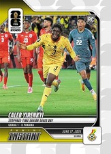 2026 Panini Instant FIFA World Cup Caleb Yirenkyi RC #56 ~ Ghana ~ PR 91