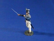 MI-1439 - French Officer Advancing Napoleonic - Britains - 60mm Metal - No Box