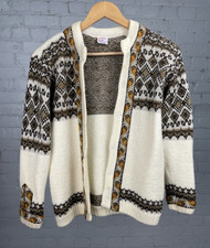 Vintage Firda Norweger Wolle Strick Cardigan ...