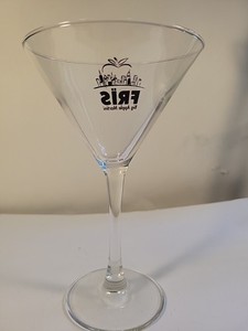 FRIS Big Apple Martini NYC Stemmed Martini Glass
