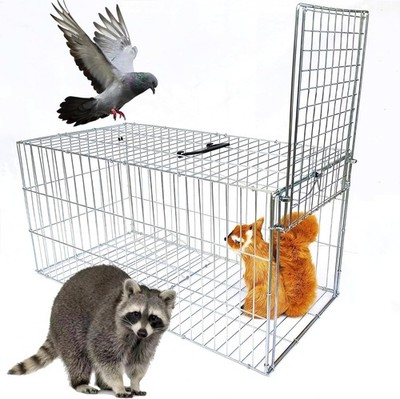 Animal Trap Cage Pigeon Squirrel Racoon Outside Trapping Live Small Animal Bird