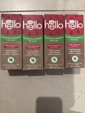 hello Oral Care Kids Fluoride Free Toothpaste - Watermelon, 4.2oz 4 Pack
