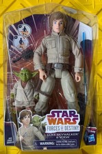 BRAND NEW STAR WARS FORCES OF DESTINY-LUKE SKYWALKER & YODA