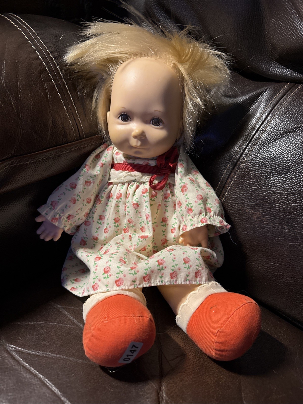 Vintage 1973 Fisher Price Lapsitter Baby Ann Doll 12