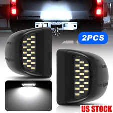 SMD LED License Plate Lights Lamp For Chevy Silverado 99-13 Avalanche Bright NEW