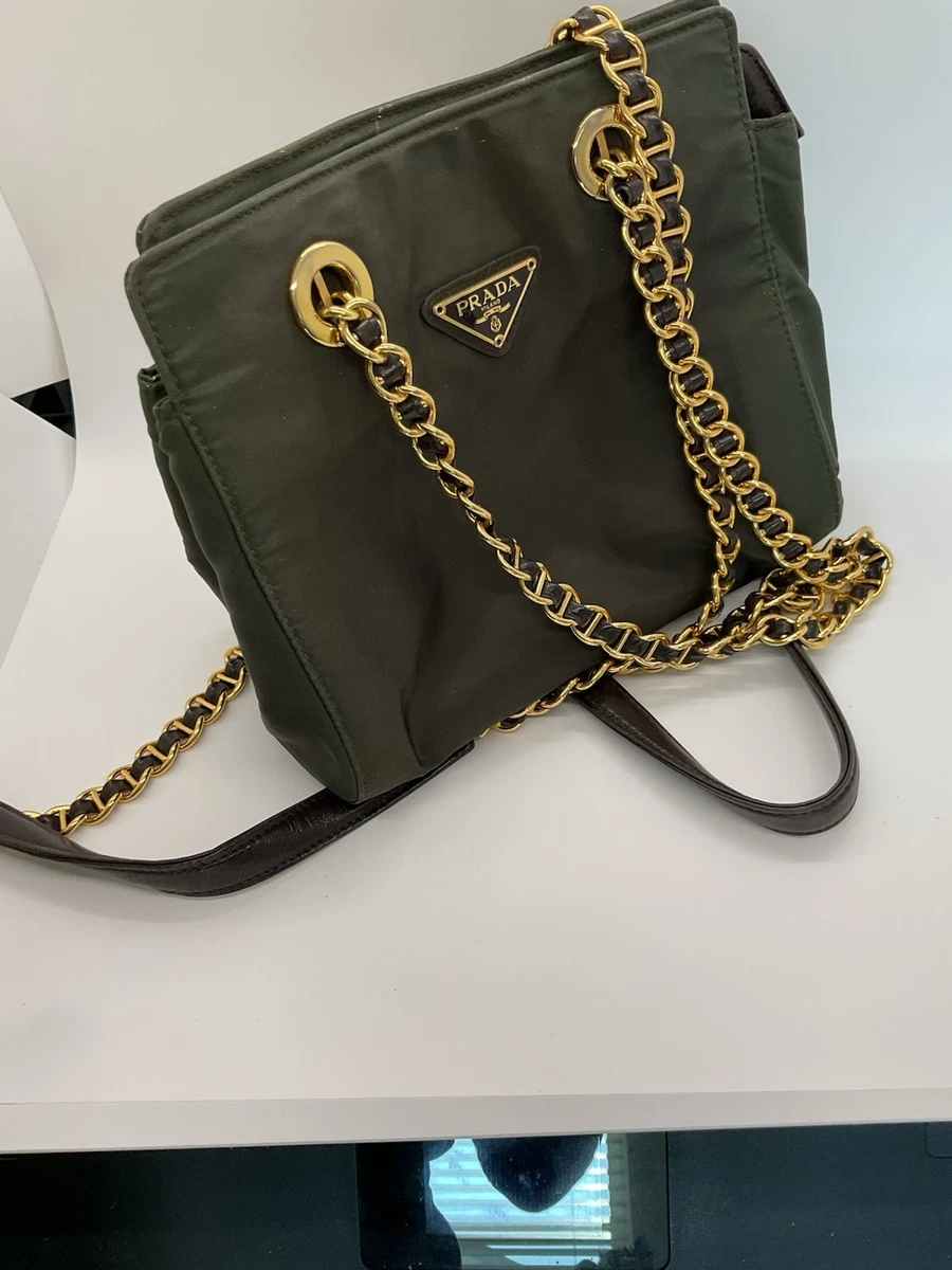 PRADA Green Nylon Exterior Bags & Handbags for Women for sale | eBay