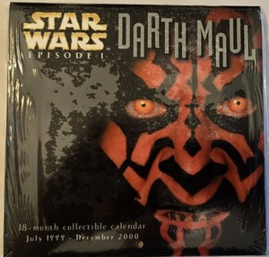 Star Wars Episode 1 Darth Maul 18-mnth Collectible Jul 1999-Dec 2000 - Sealed
