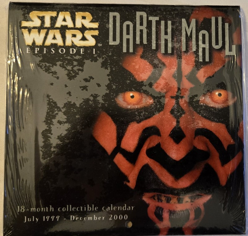 Star Wars Episode 1 Darth Maul 18-mnth Collectible Jul 1999-Dec 2000 - Sealed