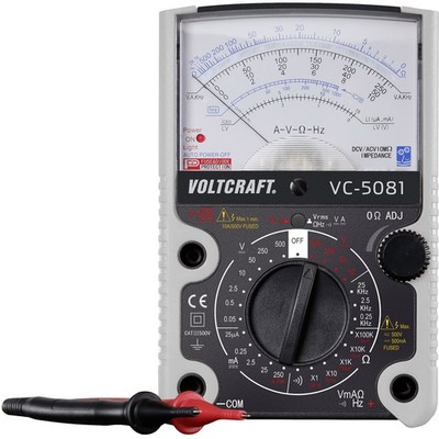 VOLTCRAFT VC-5081 Hand-Multimeter  analog  CAT III 500 V