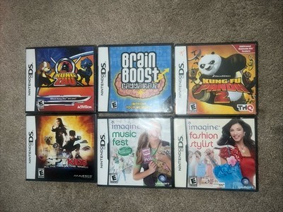 6 NEW DS GAMES RATED E and E10