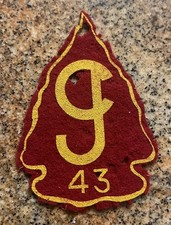1943 Camp Josepho Patch Crescent Bay Council Tamet 225 Boy Scout California Felt