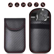 Faraday Bag for Key Fob Car RFID Signal Blocking Pouch Protector Anti-theft
