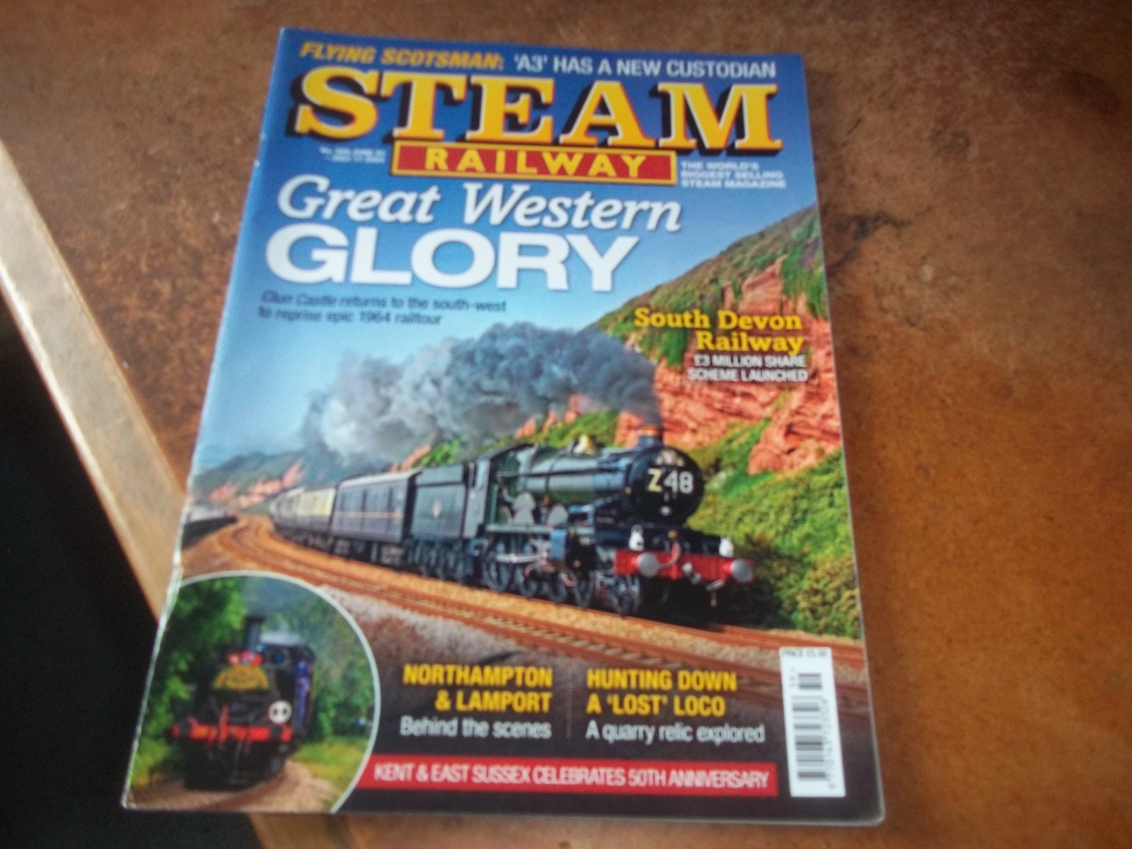 Steam Railway Magazine No 559 June 20 - July 17  2024 VGC Great Western Glory
