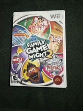Hasbro Family Game Night 2 CIB W/ Manual - Wii