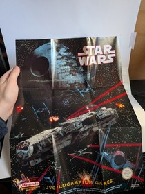 STAR WARS NES Nintendo - PAL ITA Mattel - CIB Completo Poster Garanzia RARE