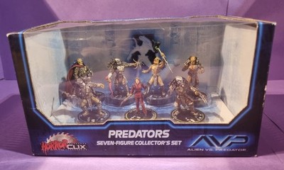 2006 AVP Horror Clicx 7 Figuren Sammler Set Predators Official Auf Lager