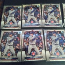 2023 Bowman Chrome Baseball  Matt Mervis Chicago Cubs Rc Lot Of 10