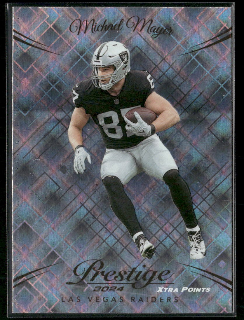 2024 Panini Prestige #158 Michael Mayer Sunburst Xtra Points