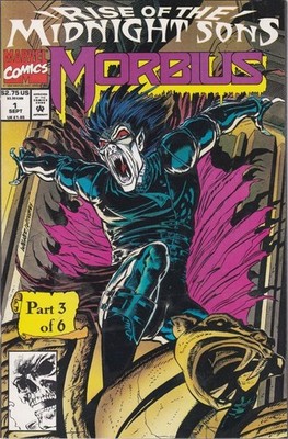 Morbius: The Living Vampire #1.  Marvel Comics  1992  VF/NM  (9.0)