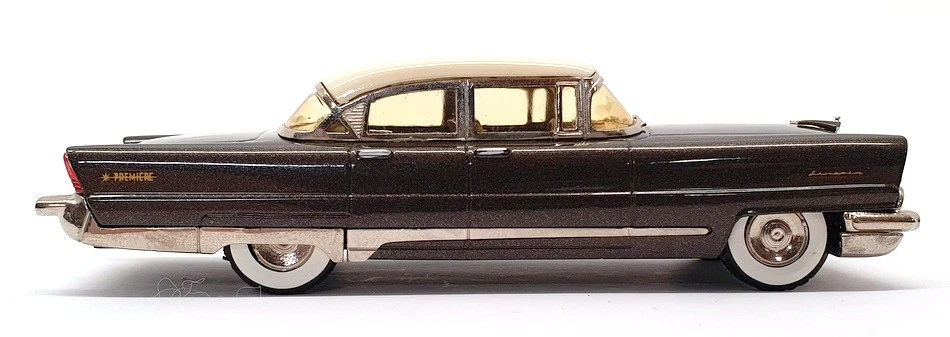 Maison Models escala 1/43 n.o 2 - Lincoln Premiere 1956 - Met Gunmetal/blanco Foto 3 de 4