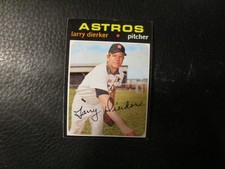 1971   TOPPS #540  LARRY DIERKER  ASTROS           EXMT