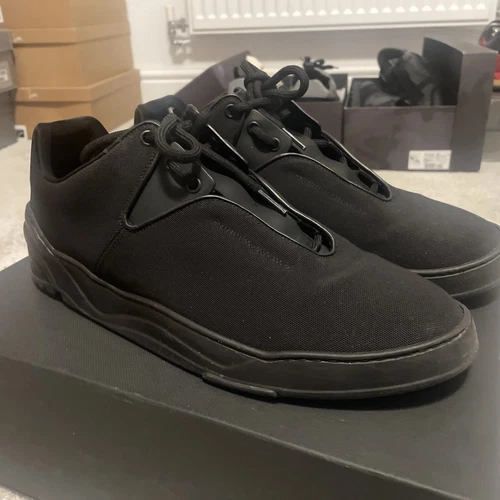 Baskets Dior B17 authentiques pour homme, taille EU 44 UK 10 boîte, sac à poussière lacets de rechange
