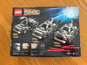 LEGO 21103: CUUSOO Back to the Future DeLorean Time Machine NISB, RETIRED 2014
