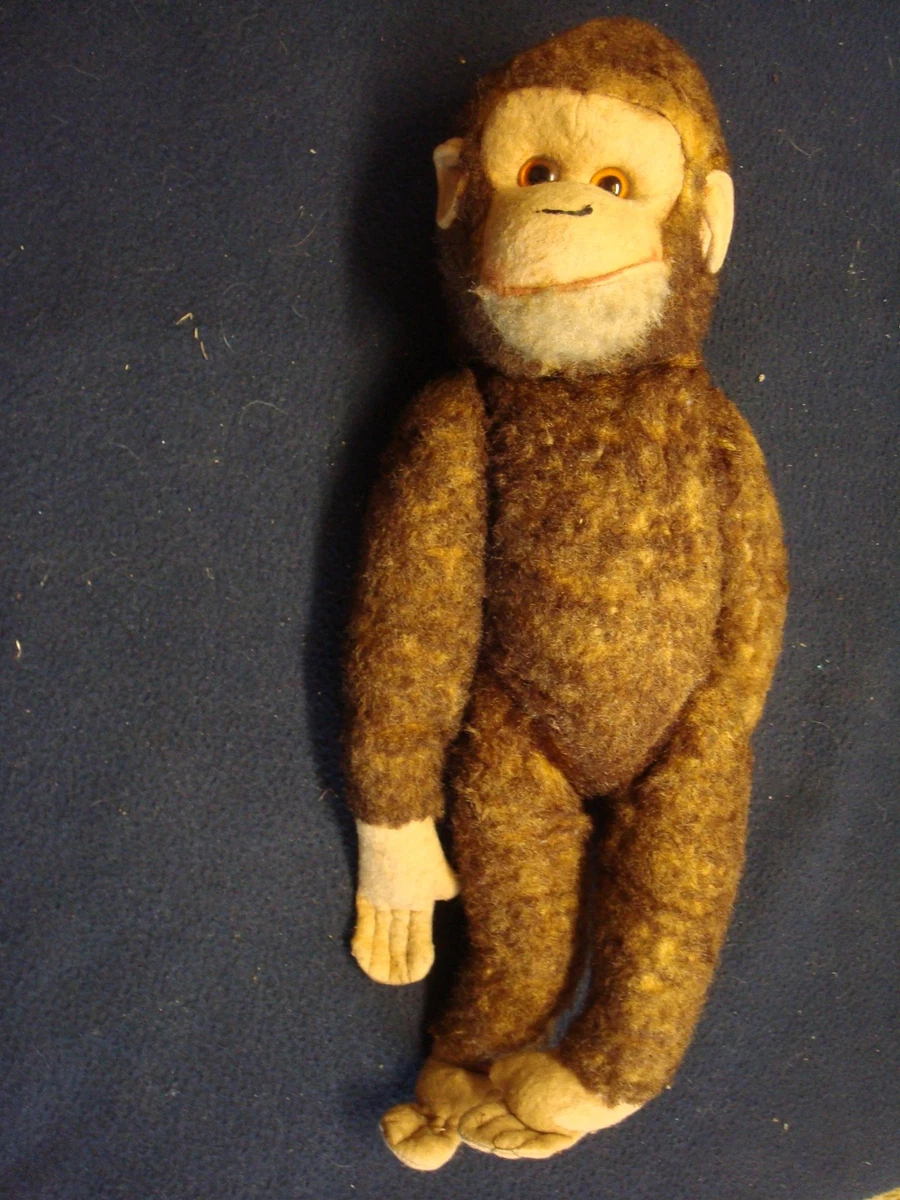 Steiff - 240195 - Peluche - Petit Singe Jocko - Brun/Beige