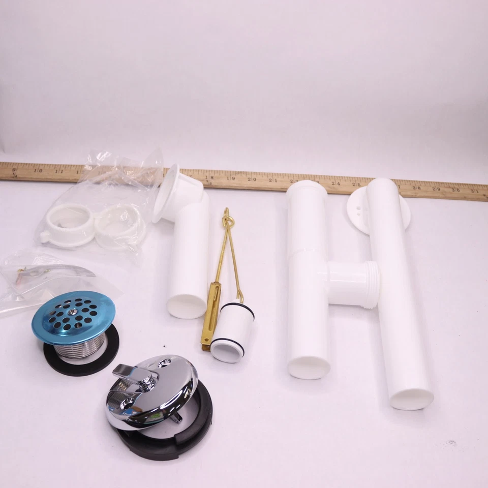 Danco Trip Lever Tub Drain Kit Chrome 13"H x 6.25"W x 3.13"D 51932 - Image 3 of 4