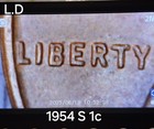 1954-S Penny 1C San Francisco Circulated BN Uncertified Lincoln Wheat — photo 4