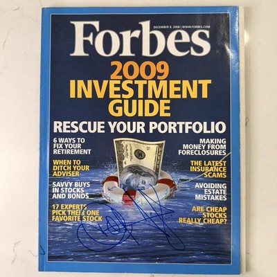 Forbes December 8 2008 2009 Investment Guide Rescue Your Portfolio Magazine