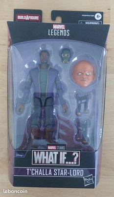 MARVEL LEGENDS - Serie ''What If...?'' - T'CHALLA STAR-LORD Figur - Hasbro